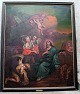 Sensationel oil on canvas, OLD MASTER South-german master 18 c. Biblical scene.