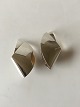 Georg Jensen Sterling Silver Ear Clips No 200 Nanna Ditzel