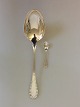 Georg Jensen Sterling Silver Lily of the Valley Large Serving spoon 33,6cm.