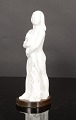 Harold Salomon for Rorstrand, white glazed figure.
