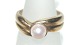 Gold ring with 
pearl, 8 Carat 
Stamp: 333, KL 

Goldsmith: 
More user KL 
Size 55, 17.5 
...