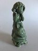 Royal 
Copenhagen 
Mermaid 
Figurine by 
Olga Wagner in 
Celedon Glaze. 
Measures 26cm. 
2st quality. 
...