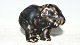 Royal 
Copenhagen 
Stoneware 
Figurine, 
Elephant young 
Design: Jeanne 
Grut 
Dek. No. 22741 
...