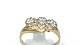 Gold ring with 
Diamonds 9 
Carat 
Stamp: 375 
Size: 55, 
17.51 mm. 
Nice and ...
