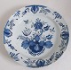 Large 
earthenware 
dish, Delft, 
Holland, around 
1650. Decorated 
with "Chinese 
flowers", 
poppies ...