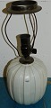 White lamp base from Upsala-Ekeby, Sweden