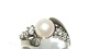 White Gold Ring 
with Pearl and 
Diamonds, 14 
Carat 
Stamp: 585, 
To.M 
Goldsmith: 
Tomo Gold ...