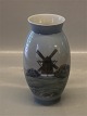 Bing and 
Grondahl B&G 
8682-420 Vase 
Windmill 19 cm 
Marked with the 
three Royal 
Towers of ...