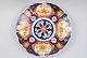 Japanese imari 
dish with lobed 
rim. 19th 
century. 
Polychrome 
decoration with 
flowers. Dia .: 
...