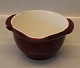 Kronjyden 
Randers Retro 
Bowl # 53 
Bordeaux - 
oxblood bowl 9 
x 16.5 cm minor 
chips and wore