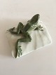 Royal Copenhagen Art Nouveau Frog Paperweight No 881