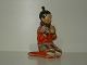 Royal Copenhagen Overglaze FigurineGirl from Greenland
