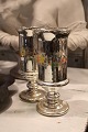 A couple of old 
Mercury silver 
vases with 
birds and 
flower on the 
side .
In very good 
...