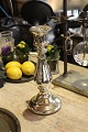 Large, antique 
French 
candlestick in 
mercury silver 
with fine 
patina. Height: 
32,5cm.