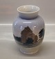 Bing and 
Grondahl 4949 
RC Vase with 
Danish Castle 
17.5 cm  Marked 
with the three 
Royal Towers of 
...