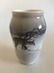 Royal 
Copenhagen 
unique vase by 
Johannes Larsen 
from 1924. 
Measures 25,5cm
