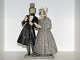 Large Royal 
Copenhagen 
figurine, 
Victorian 
Couple walking 
in Tivoli.
The factory 
mark tells, ...