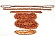 Large collection of Danish amber necklaces in different sizes. 
