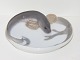 Royal 
Copenhagen very 
rare Art 
Nouveau tray 
with an eel 
figurine.
The factory 
mark tells, ...