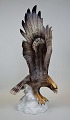 Large and impressive Royal Dux eagle, porcelain.
