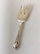 Georg Jensen 
830 Silver 
Ornamental 
Serving Fork No 
72. 18 cm / 7 
3/32". 
