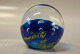 Letter Press 
made of glass
Inlaid with 
bubbles
Diameter 6 cm.
Beautiful and 
well maintained