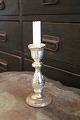 Old candlestick 
in mercury 
glass with fine 
patina.
Height: 
19,5cm.