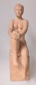 Mogensen, 
J&oslash;rgen 
(1927 -) 
Denmark: Seated 
nude woman. 
Signed .: 
Jorgen M 44. H 
.: 24.5 ...