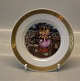 Kgl. Dansk 
9628  Skorstensfejren og Hyrdinden Hans Christian Andersen Platter 19 cm 1975 
Pauline Ellison