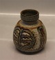 Soeholm Brown 
retro vase 12.5 
x 10 cm Made in 
Denmark 
Bornholm Art 
Pottery