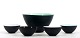 Herbert 
Krenzel. Krenit 
bowls in 
multicolored 
enamelled 
metal, 
consisting of 
two bowls.
2 ...