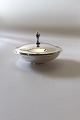 Georg Jensen 
Sterling Silver 
Lidded bowl/box 
No 172P. 
Measures 7,5cm 
high and 172P.