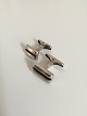 Georg Jensen 
Sterling Silver 
Cuff Link. 
Measures 2 cm / 
0 25/32 in. 
Also marked 
Hans Hansen. 
...