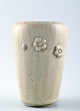Arne Bang. Keramik vase. Stemplet AB 215. 
