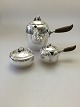 Georg Jensen 
Sterling Silver 
Coffee Pot, 
creamer, sukker 
bowl by Harald 
Nielsen No 875. 
Pot ...