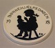 1918 b Girl 
with dolls Else 
Hasselriis 8.7 
cm Royal 
Copenhagen 
Aluminia 
Faience 
Children days 
...