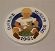 1921 Boy with 
teddy bear 
Oscar Willerup 
8.7 cm Royal 
Copenhagen 
Aluminia 
Faience 
Children days 
...