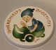 1917 a Girl 
with green 
trolly Louis 
Moe Royal 
Copenhagen 
Aluminia 
Faience 
Children days 
plates ...