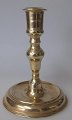 "Næstved" brass 
candelier, 
Baroque, c. 
1800. Profiled. 
H .: 12.5 cm.