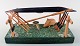 Greenlandica kayak in wood. Hand-carved utensils.In perfect condition.Measures 22 x 10 cm.