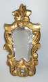 Italian gilt 
mirror, 19th 
century. 
Baroque form. 
Hand work with 
gilding on red 
polyment. H .: 
28 ...