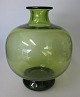 Per Lütken 
vase, may 
green, 
Holmegaard, 
Denmark. No: 
18162. Design: 
1955. 
Discontinued: 
1974. H ...