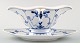 Royal Copenhagen Blue Fluted sauceboat no. 1/202.
