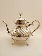 Silver plated teapot