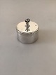 Georg Jensen 
Sterling Silver 
Box No 172K. 
From 1933-1944.
Measures 4 cm 
high (1 
37/64"), 6.5 cm 
...