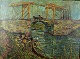 Oil on canvas after Van Gogh.
The Langlois Bridge in Arles.
