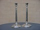 Pair of plated 
candlesticks 
from Denmark. 
Approx. 1900. 
Resilvered. 
Height: 25 cm.