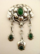 B. Hertz Art Nouveau brooch sold