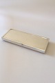 Georg Jensen 
Sterling Silver 
Sigvard 
Bernadotte Box 
No 929B. 
Measures 19,5cm 
x 8cm.