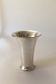 Georg Jensen 
Hammered Silver 
Vase from 1929